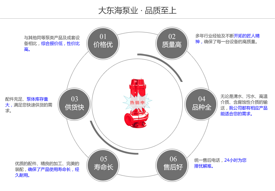 大東海泵業(yè)不銹鋼耐高溫排污泵質量保證圖